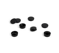 HAY Facet Cabinet feet and wheels 4-pack Black