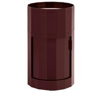 HAY - Facet Cabinet High, Burgundy - Burgundy