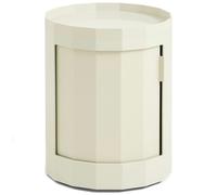 HAY - Facet Cabinet Low With Feet / Casters, Eggshell - Eggshell