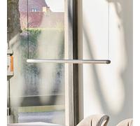 HAY Factor Linear 1500 LED hanging light, aluminium, rotatable