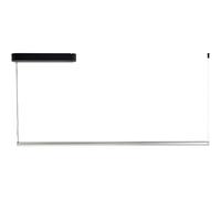 HAY - Factor Linear Pendant Direct, Clear Anodised Aluminium - Clear anodised aluminium
