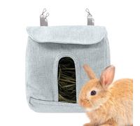 Hay Feeder - Adjustable Feeder for Piglets | Hay Bag S/M/L with Hooks, for Hay for Small Animals, Hay Feeder for Small Animals