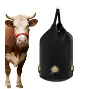 Hay Feeder Bags - 2 Hay Nets for Slow Eating Goat Bags, Dispenser Bag with Large Capacity, Open Slow Feeder for Easy to for Stable