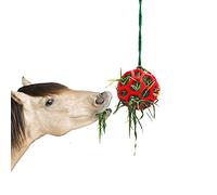 Hay Feeder Ball for Horses - Interactive Treat Toy, Stable Hanging Feeding Accessory for Horses, Durable and Fun Hay Dispensing Ball