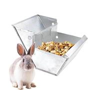 Hay Feeder - Food Dispenser,Heavy Duty Water Feeder Large Capacity, Pet- Feeding Hay Feeder Double Use For Grass & Food, Less Waste, Slow Feeding