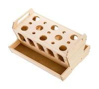 Hay Feeder For Rabbits - Wooden Feeding Bowl, Spacious Holder, Removable Top Accessory, Strong Grass Storage | Reliable Accessory For Rabbits, Guinea Pigs, Chinchillas, Small Animals In The