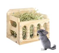 Hay Feeder: -free Food Grid for Small Pets Heavy Duty Grass Dispenser | Easy Fill Bunny Feeder Stand for Cage