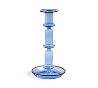 HAY Flare tall candle sticks light blue-red