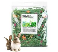 Hay Food - 11 Inch Natural | Grass Cushion - Soft Decorative Mat for Small Pets Guinea Pigs Cages providing Safe Relaxing Habitat ideal for Indoor Outdoor Use