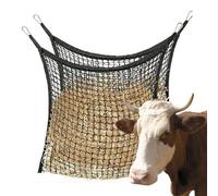 hay for horses, feeding large capacity 3x2.7 feet, hay net for horses, for sheep, cattle, stables, horse riding, transport, farm