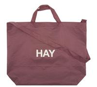 HAY Grid Crossover Bag - Medium Burgundy