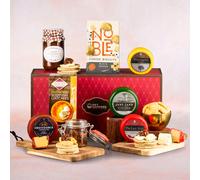 Hay Hampers Truckle Quadruple Cheese, Chutney, Crackers Gift