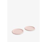 Hay Hay Barro Round Terracotta Plates Set Of Two Pink
