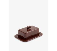 Hay Hay Barro Terracotta Butter Dish Set Of Two 7.5cm Burgundy