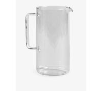 Hay Hay Borosilicate Large Square-Handle Glass Jug 23cm Clear