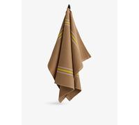 Hay Hay Canteen Striped Cotton Tea Towel Beige And Yellow?