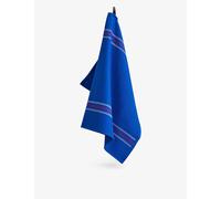 Hay Hay Canteen Striped Cotton Tea Towel Blue And Fuchsia