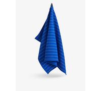 Hay Hay Canteen Striped Cotton Tea Towel Blue Pinstripe
