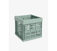 HAY - Colour Crate Cube Storage, Sage Green - Sage Green