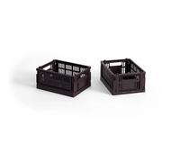 HAY HAY Colour Crate Mini 2-pack 13x17 cm Bordeaux
