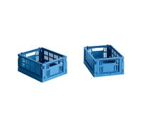 HAY HAY Colour Crate Mini 2-pack 13x17 cm Electric blue