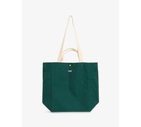 Hay Hay Everyday Logo-Print Cotton Tote Bag Dark Green