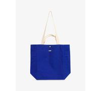 Hay Hay Everyday Logo-Print Cotton Tote Bag Electric Blue