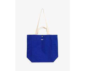 Hay Hay Everyday Logo-Print Cotton Tote Bag Electric Blue