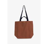 Hay Hay Everyday Logo-Print Cotton Tote Bag Milk Chocolate