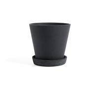 HAY HAY Flowerpot with saucer XL Ø21.5 cm Black
