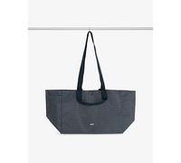 Hay Hay Grid Everyday Mini Woven Tote Bag Dark Blue XS
