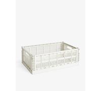 Hay Hay Large Plastic Crate Storage Box Off-White