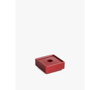 Hay Hay Mattone Stoneware Candle Holder Red