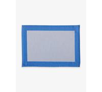Hay Blue Ram Colour-block Organic-cotton Placemat 40cm X