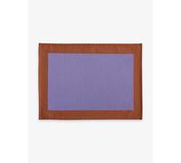 Hay Hay Ram Colour-Block Cotton Placemat 40cm x 40cm Purple