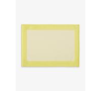 Hay Hay Ram Colour-Block Cotton Placemat 40cm x 40cm Yellow