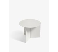 Hay Hay Slit Powder-Coated Side Table 35.5cm x 45cm White