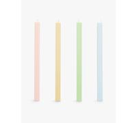 Hay Hay Square Unscented Wax Candles Set Of Four Fresh