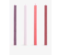 Hay Hay Square Wax Candle Set Of Four Reds And Bordeaux
