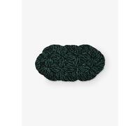 Hay Hay Striped Coco Door Mat Green And Black
