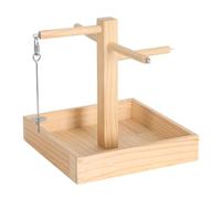 Hay Holder for Bunny Chinchilla Small Animals Indoor Wooden Dispenser | Hay Feeder Guinea for Home Cage Crate Indoor Food Pet Chinchilla