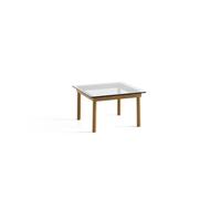 HAY Kofi Coffee Table 60x60 Oak/ Clear Glass