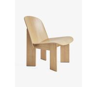 Hay Lacquered Oak Andreas Bergsaker Chisel Wooden Lounge Chair