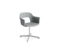 HAY Layout 234 Dining Chair With Armrest & Swivel Remix 123/ Aluminum