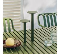 HAY LED rechargeable table lamp HOST PORTABLE, olive green, 30 cm, IP44