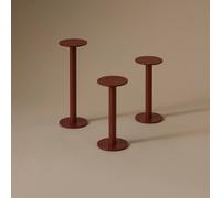 HAY LED rechargeable table lamp HOST PORTABLE, rust red, 30 cm, IP44