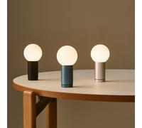 HAY LED table lamp TURN ON, black, height 20 cm, dimmable