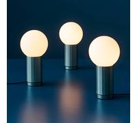 HAY LED table lamp TURN ON, blue, height 20 cm, dimmable
