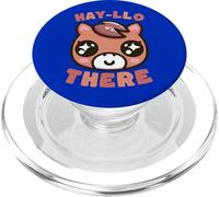 Hay-llo There Horse Kawaii Cute Funny PopSockets PopGrip for MagSafe