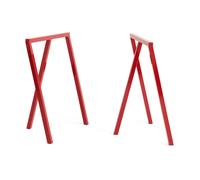 HAY Loop Stand Frame leg stand 72 cm 2-pack Maroon red